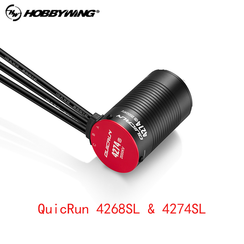Rc Hobby Grade Car - Novo hobbywing quicrun 4274sl g2 2000kv