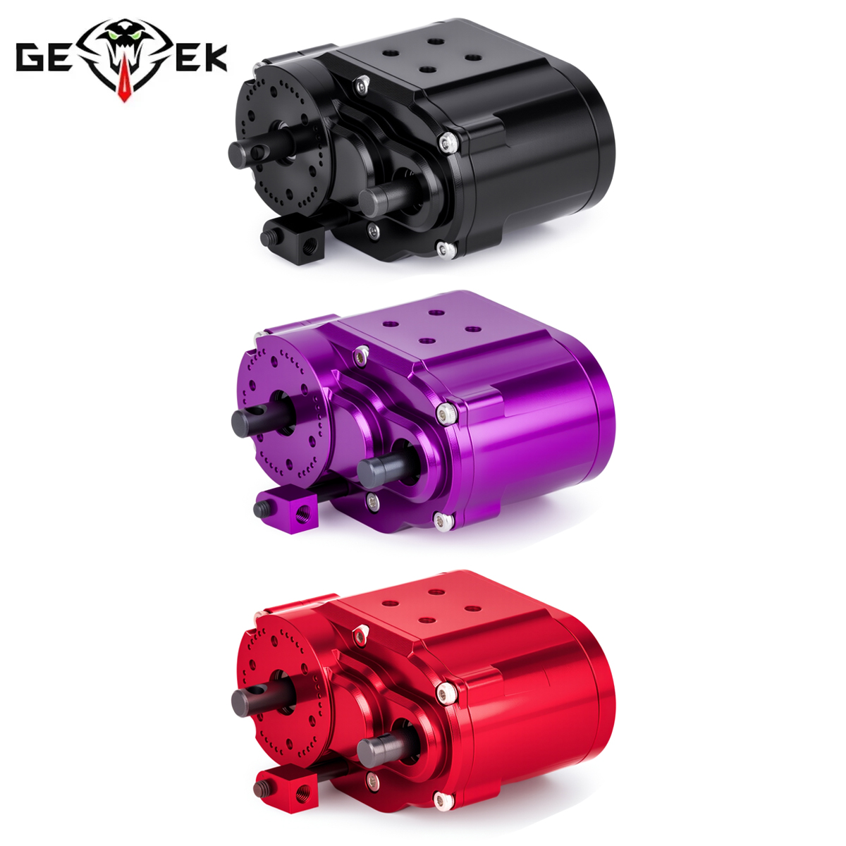 Rc Hobby Crawler - Caixa de transferência de metal, 2