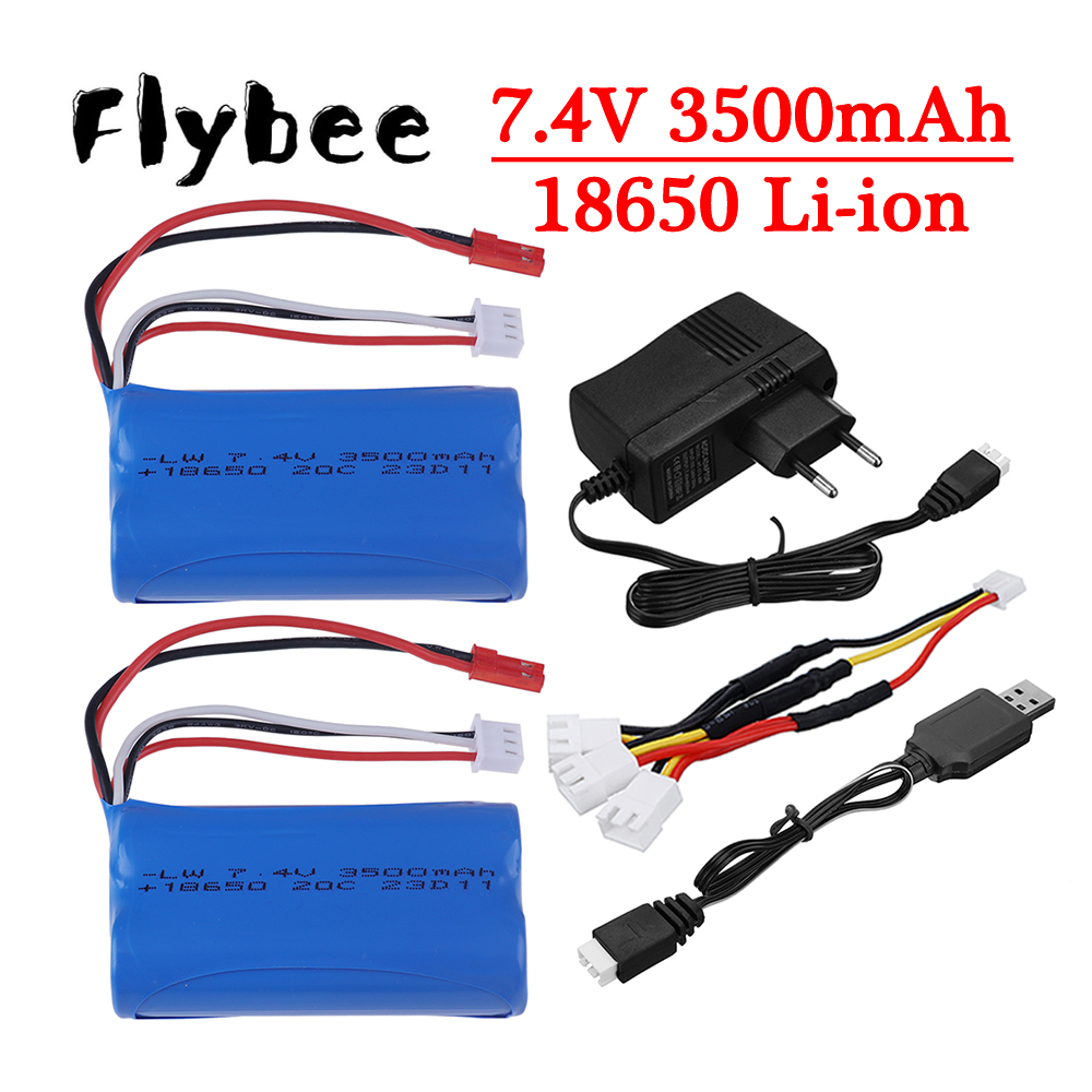 Rc Hobby Grade Car - Bateria de íon-lítio atualizada de 3000mAh