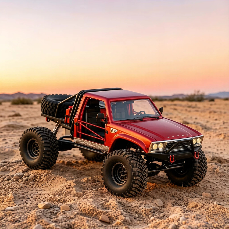 Rc Hobby Grade Car - Caminhão RC Elétrico 4x4 Hot 1/10