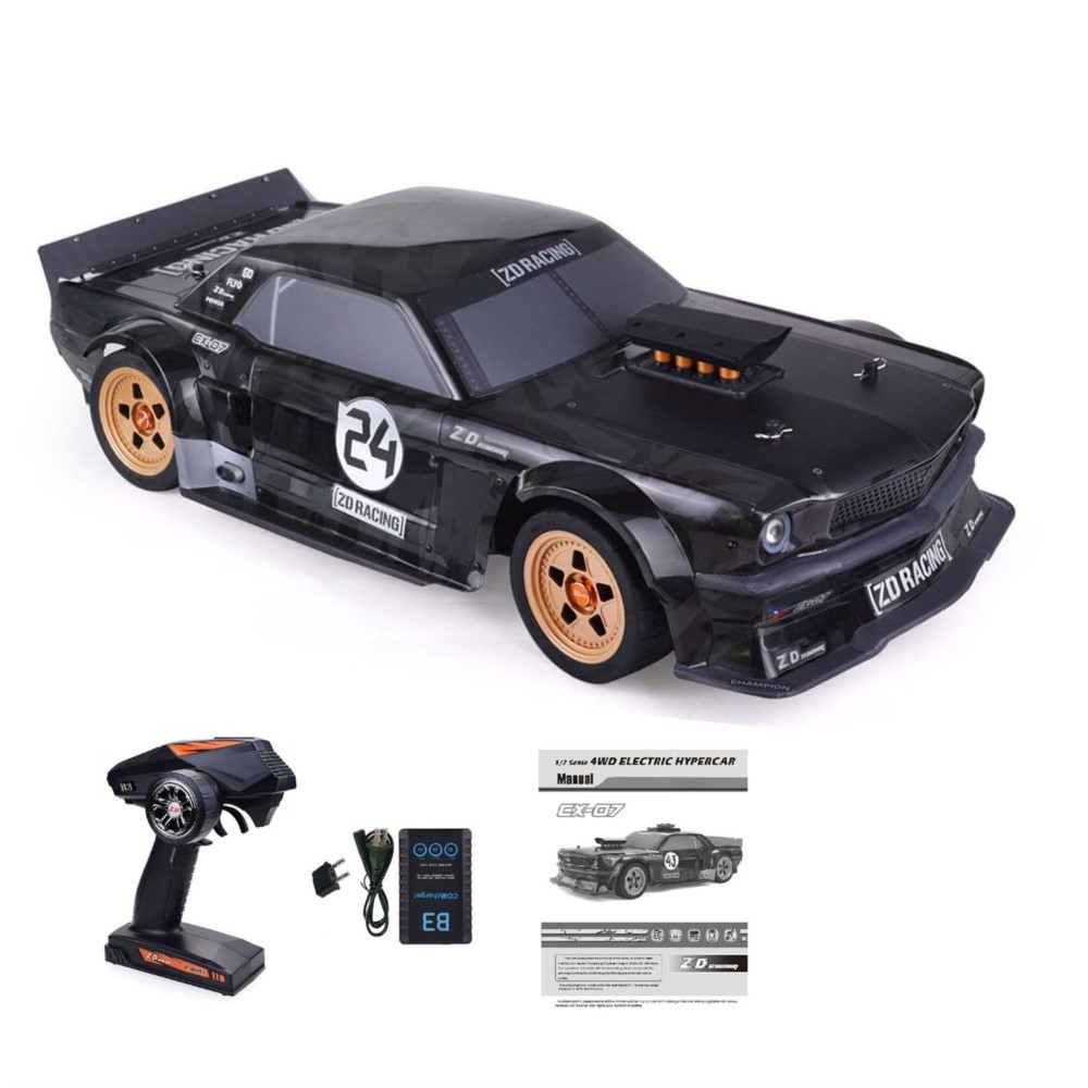 1/7 zd racing ex07 rc carro es - Rc Hobby Grade Car avaliação e preço