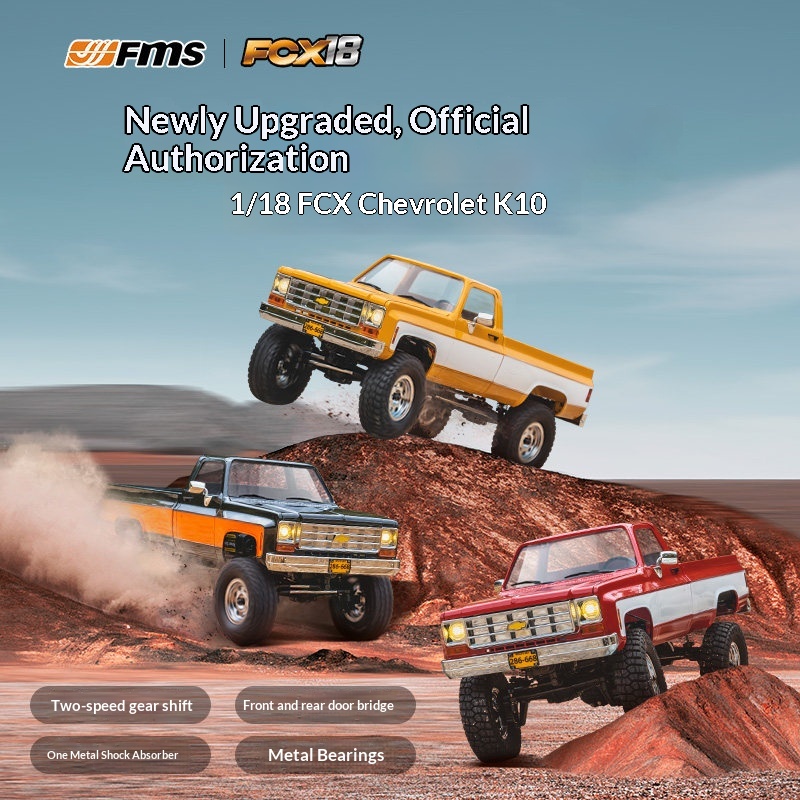 Caminhonete RC 1:18 Fms Fcx Ch - Rc Hobby Grade Car avaliação e preço