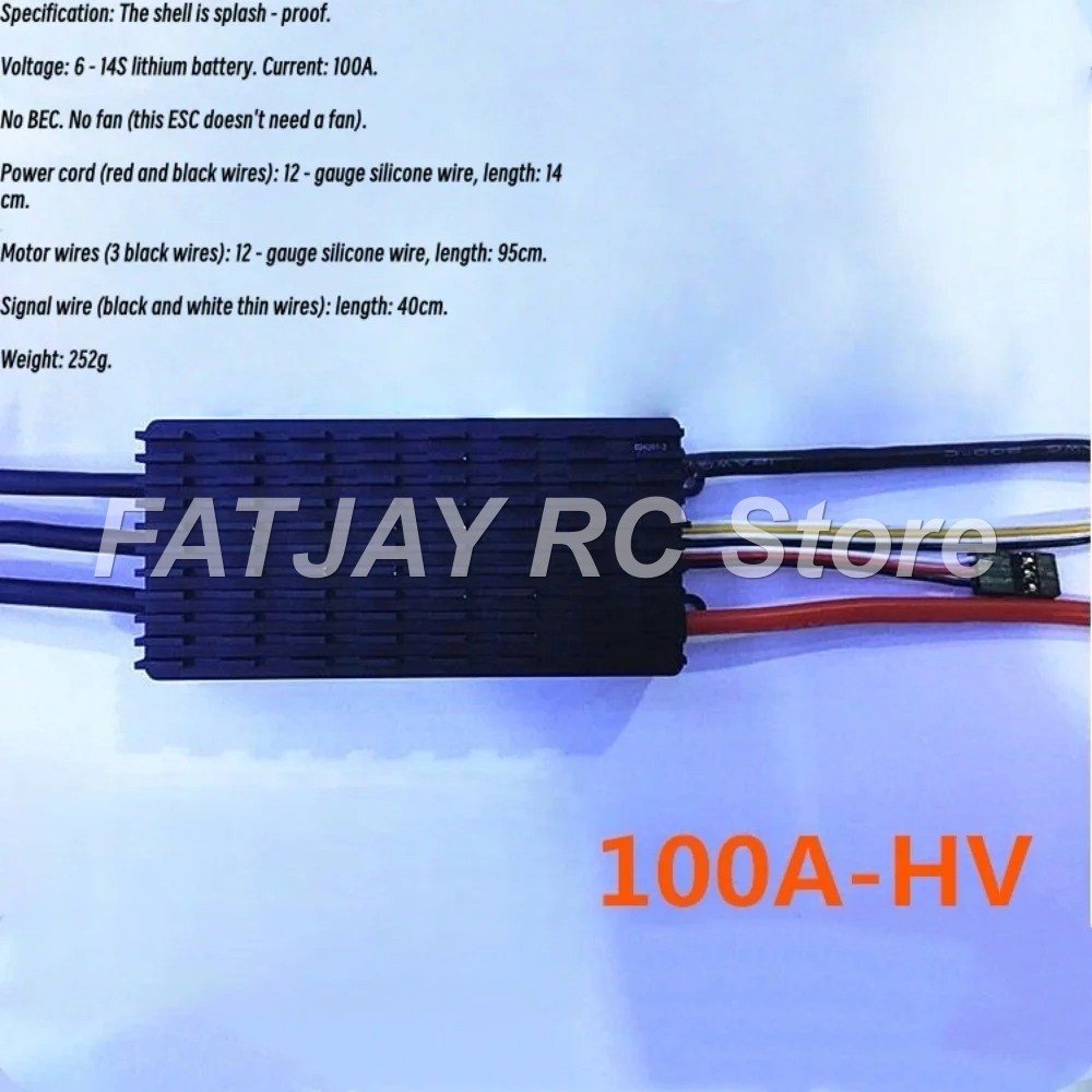 Hobbywing FATJAY XRotor-100A-H - Rc Hobby Wing avaliação e preço