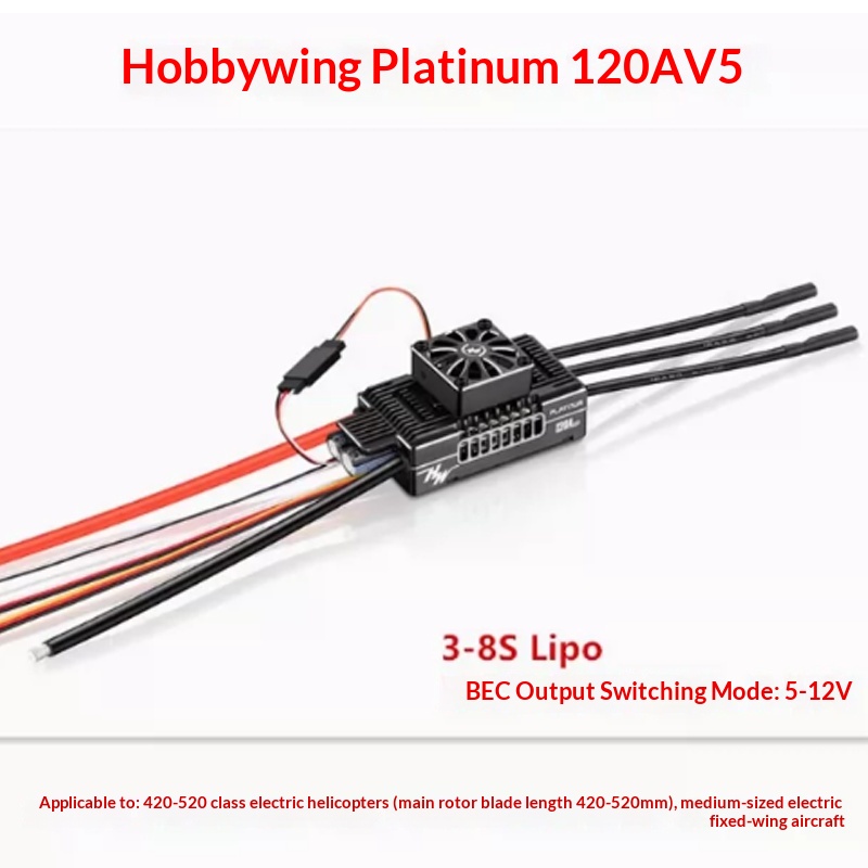 Hobbywing Platinum 80a V5, 120 - Rc Hobby Wing avaliação e preço