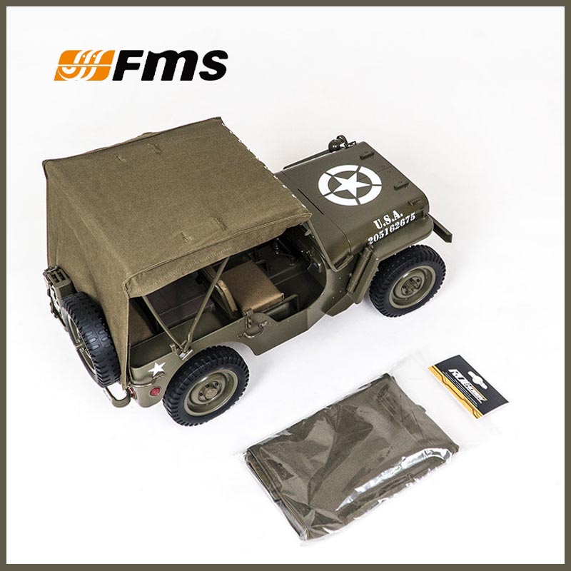 Teto de Lona FMS 1/12 C1167 pa - Rc Hobby Crawler avaliação e preço